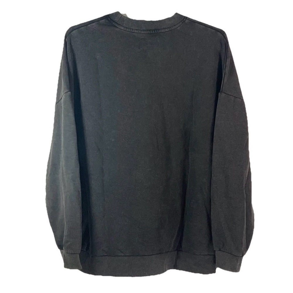 New York Jets Black NFL Game Couture Oversized Sweatshirt Size XL - Picture 2 of 3